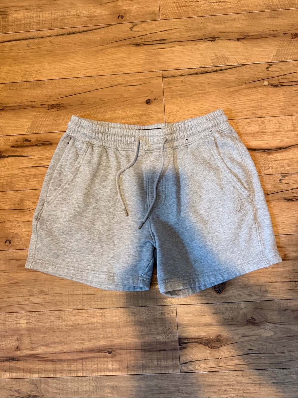 Women’s Gray Drawstring Sweat Shorts